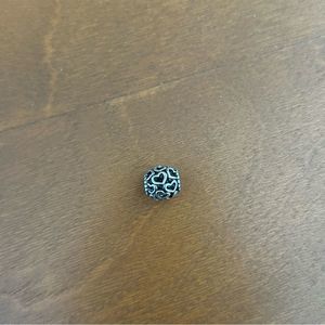 Pandora Sterling Silver Heart Openwork Charm